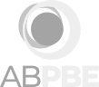 Logo ABPBE em tons de cinza